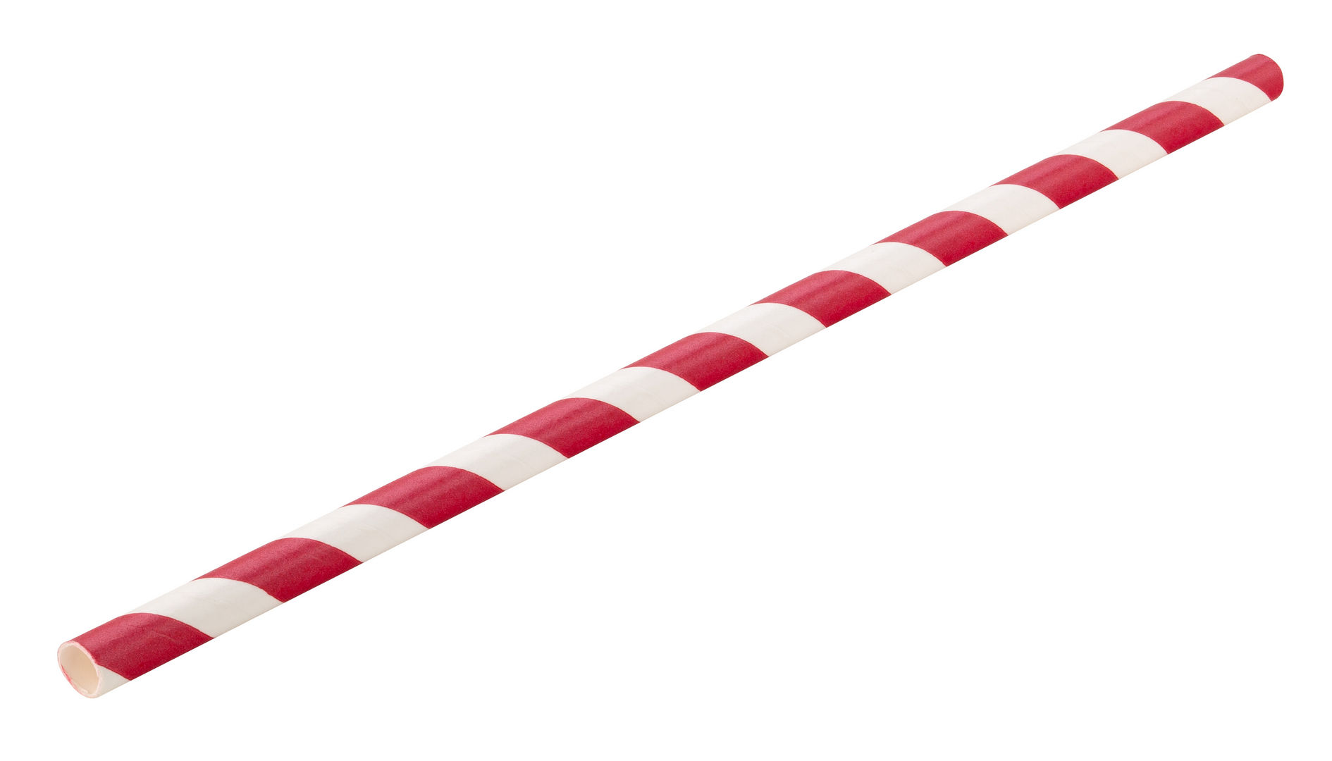 Paper Red Stripe Straw 8